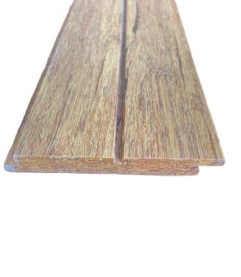 China Eco-friendly 15 mm thickness  carbonized strand woven bamboo outdoor panel for sale