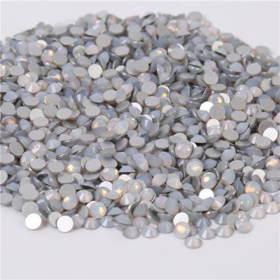 China Flatback Wholesale High Quality Multiple Colours Crystal Stones Non Hot Fix Strass Glass Flatback Rhinestones For Diy Decorate for sale