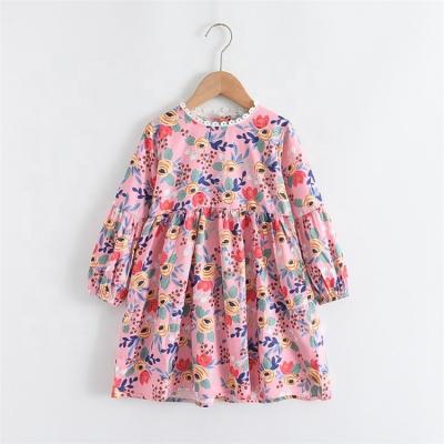 China Washable Western Style Girls Dresses Colorful Toddler Girl Clothes New Arrival Kids Clothes for sale