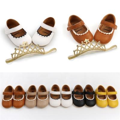 China Stylish Baby Shoes Soft-sole Classic Breathable Soft Leather Non-slip Rubber Flat Baby Shoes Baby Sports Shoes Baby Shoes for sale