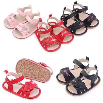 China Cute Print Children's Breathable Shoes Baby Girls Sandals Shoes Summer Light Weight Shoes for sale