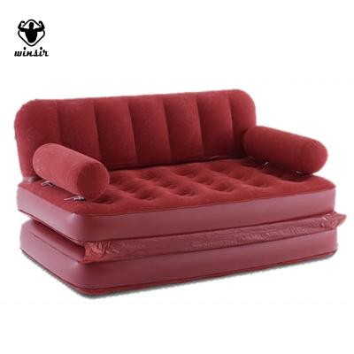 China Other Wholesale Waterproof Air Mattress Couch And Multifunctional Sofa With Inflatable Bed for sale