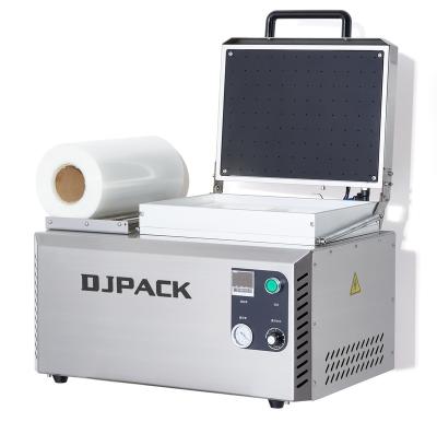 China DJT-250VS Easy Food User Manual Fresh Meat Vacuum Skin Packaging Machine for sale