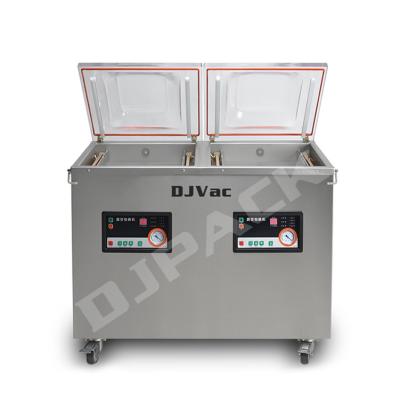 China DZ-400/2SF Desktop Food Vacuum Double Chamber Packaging Machine Sealer Bagging for sale