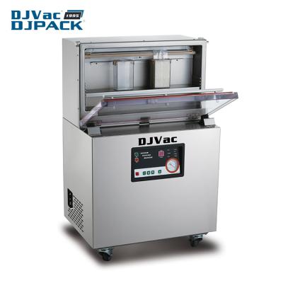 China DZ-600L Commerical Food Semi Automatic Vertical Food Vacuum Packing Machine With Sealing for sale