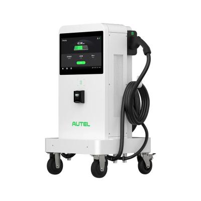 China Autel charging APP; Autel Cloud AUTEL DC EV Charger 40kW DC Charging Station 21.5 Inch LCD Touch Screen OCPP Smart EV Charger Level 3 for sale