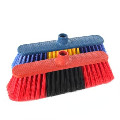 China Factory direct low price viable sweeping broom wholesale household soft broom cleaning plastic head for sale