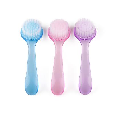 China Viable Round Nail Head Brush With Long Cover Handle Dust Cleaning Brush Tools Nail Brush Wholesale for sale