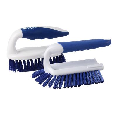 China Viable Single Bathtub Brush Household With Handle Simple Fashion Multifunctional Kitchen Cleaning Brush Large Home for sale