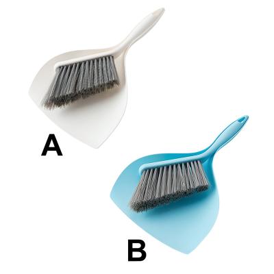 China Mini Broom Dustpan Combination Daily Cleaning Cleaning Set Desktop Sweep Dustpan Household Small Dustpan Cleaning Appliances for sale