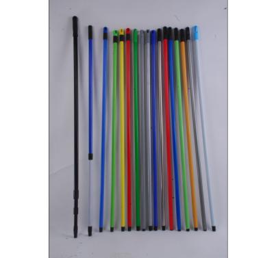 China 2022 Home Brush Colorful Classic Iron Handle Metal Broom Aluminum Broom Stick for sale