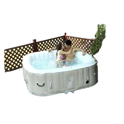 China China Factory Price Free Bestselling Outdoor Spa Hot Tubs With Massage Container Pool Swimming Portable Inflatable Bubble Spa Tub for sale