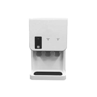 China Hotel Desktop Water Dispenser And Water POU Normal Hot And Cold Dispenser for sale