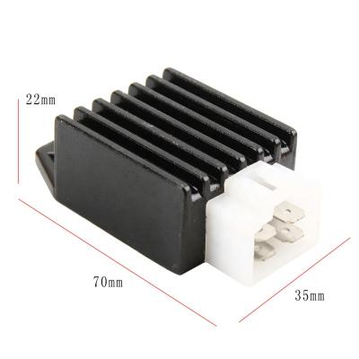 China ATVS Half-Wave Rectifier, 4 Pin Full-Wave Voltage Regulator Rectifier for 110CC Dirt Bike ATV Motorcycle Quad Spare Part Replacement for sale