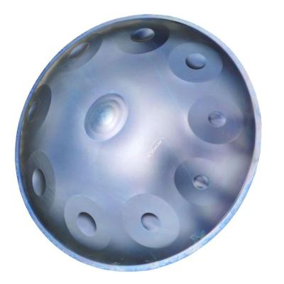 China Other Factory Wholesale ASTEMAN Handpan 10 Blue Ice Age Series Note Music Sets Quenching Drums Concert Process Musical Instrument for sale