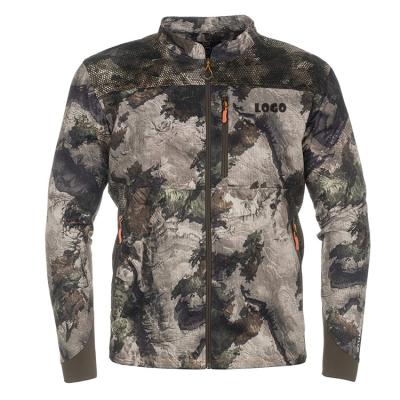 China High Quality Breathable 100% Polyester Hunting Gear Camouflage Lightweight Jacket For Men for sale