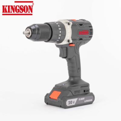 China 20V Drilling Machine High Power Cordless Electric Power Tools Brushless Electric Drill 1.5-13.0MM for sale