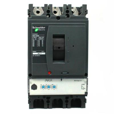 China LV432676 400A Circuit Breaker Copper Compact NSX NSX400F 3 Pole 400A MCCB for sale