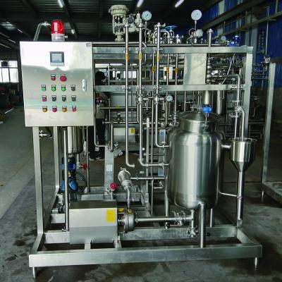 China UHT pasteurization equipment for dairy products, alcoholic juice and beverage sterilization machine for sale