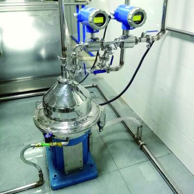 China food & Plant 500kg Beverage Per Hour Cream Separator for sale