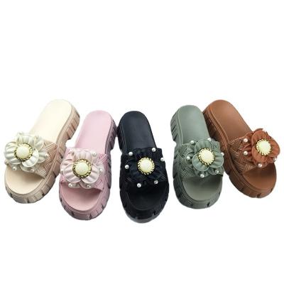 China Newest Fashion Trend Fancy Quality Ladies Slippers Best Latest 2023 Summer Shoes For Women Female Shoes for sale