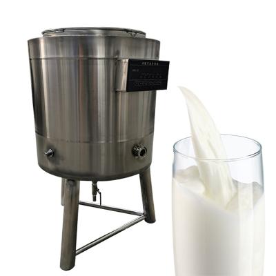 China Cooking milk pasteurizer price milk pasteurization tank 3000 lt milk pasteurization tank with electricity running for sale