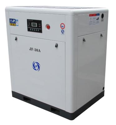 China JF-30A VSD 30HP/22KW (belt driven) 10Bar screw air compressor and compressor components, screw air cocmpressor JF-30A for sale