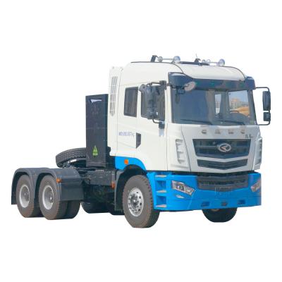 China 360kw New Energy Elektro-LKW 10-Rad-Elektro-Sattelzugmaschine 160 km Sattelzugmaschine zu verkaufen