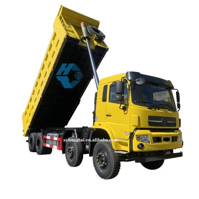 China El transporte de registración minero 50 Ton Dump Truck 8x4 12 del camión volquete pesado rueda el motor diesel en venta