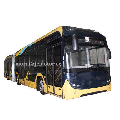 중국 18m 관절형 BRT FCV 수소 연료전지 전기 버스 155 여객 350km 마일리지 판매용