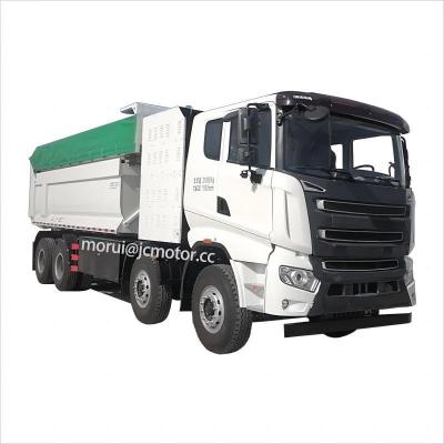 China FCEV Neue Energie Wasserstoff Elektro-Dump Truck 12 Räder 8x4 31 Tonnen Kilometerlänge 450 km zu verkaufen