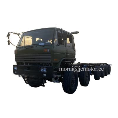 China Militaire 12 wielen Full Drive Zes assen Off Road Truck Chassis 12x12 Transporter Erector Launcher Te koop