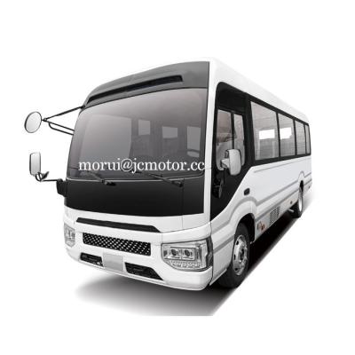 China Op maat gemaakt OEM 7m BEV Electric Coaster Bus Groep Pendelen Volle lading 200km Te koop