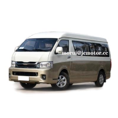 China OEM Right Hand Drive Minibus 4.9m HIACE RHD 15 Seats Isuzu 4JB1 Technology Diesel Engine zu verkaufen