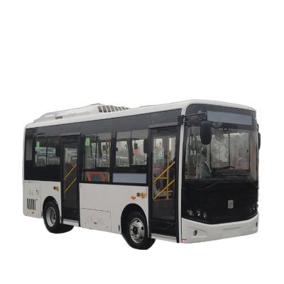 China Bussen 16 Zetelswielbasis 3300mm van de 6,5 Meters Volledige Elektrische Stad Aangepaste Kleur Te koop