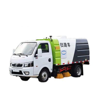 Cina potere municipale 113hp Mini Road Sweeper della benzina del camion di risanamento della ruota 4x2 in vendita