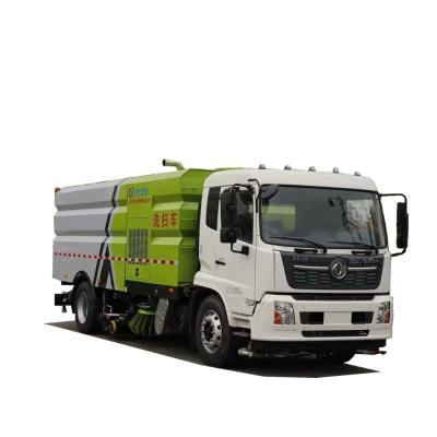 Κίνα 16 CBM δημοτικό φορτηγό Wheelbase 5000mm υγιεινής καθαρίζοντας φορτηγό οχημάτων αποκομιδής απορριμμάτων 210 HP προς πώληση