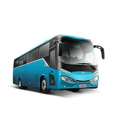 China 11M 48 Seater Elektrische Bus Buses Blue Mileage 456KM Aangepaste Kleur Te koop