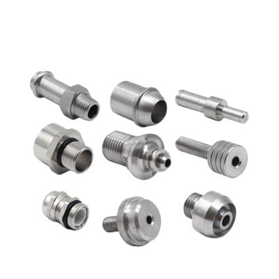 China Stainless Steel CNC Lathe Machine Parts Steel Custom Precision CNC Lathe Machine Parts Machining Aluminum Brass Parts for sale