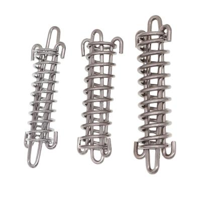 China Rustproof High Tensile Steel Shock Absorbing Damping Spring For Outdoor Camping Dog Training for sale