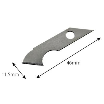 China Quick-Change Hook Blade Knife Replacement Utility Blade For Cutting Acrylic for sale