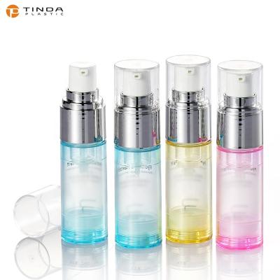 China BEAUTY PACKAGING 089A29 Cosmetics Containers And Packaging As Plastic Airless Bottle for sale