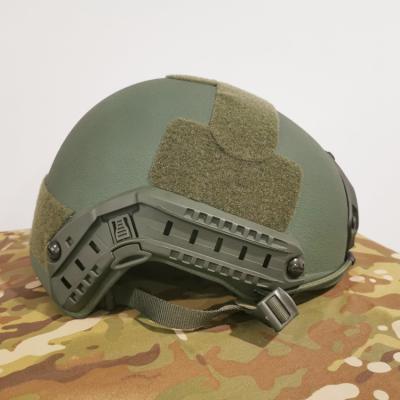 China Bulletproof FAST Style Military Olive Green Tactical Helmet for sale