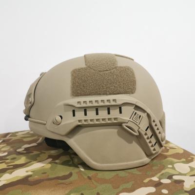 China MICH Ballistic Khaki Army Ballistic Bulletproof Helmet for sale