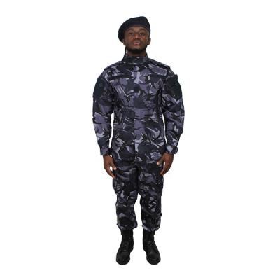 China High Quality Anti-Static Camouflage Uniform Ocean Military Navy Uniform Custom Design Military Uniforms for sale