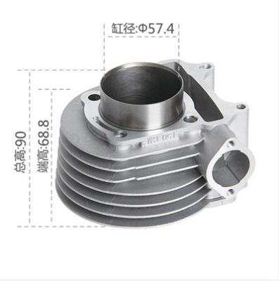 China Aluminum Alloy Buy HODK GY6-150 4 Stroke Engine Block Peugeot Die Casting Parts High Performance Motorcycle Cylinder for sale