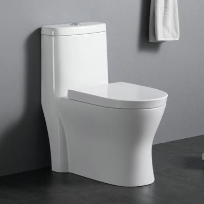 China Double-flush OT308 style South American bathroom toilet closet sanitary ware ceramic toilet for sale