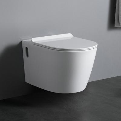 China WP1002 factory sale direct washdown concealed cistern wall hung toilet bowl with concealed cistern for sale