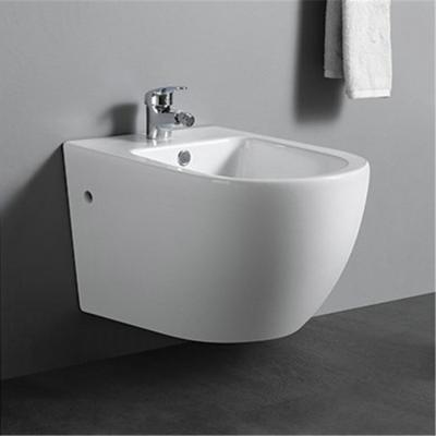 China WB1003 China Factory New Design Easy Installation Porcelain Wall Mounted Bidet For Hotel for sale