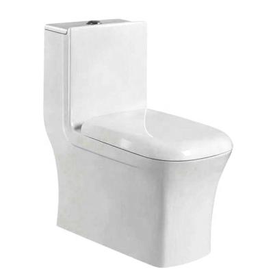 China Double-Flow Flush Jet Fittings Toilet , One Piece Flush Ceramic Bathroom Man Double Toilet for sale